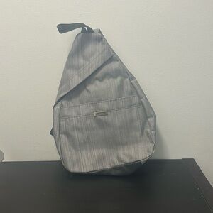 Roots Grey cross body bag